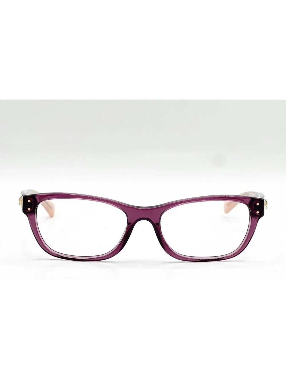 Coach HC 6082 5351 Crystal Plum Blush Gradient Eyeglass Frames 53-17-135